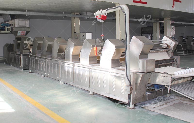 Automatic Fried Instant Noodles Production Line 60000 Bags/shift
