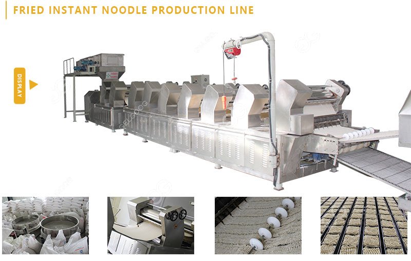 Fried Instant Noodle Processing Line